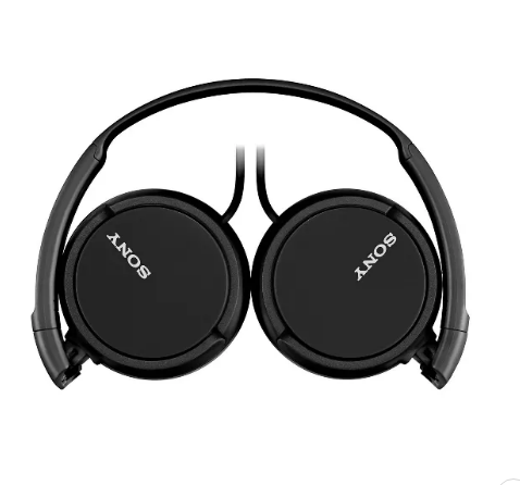 Sony Zx Series Wired on Headphones, Black