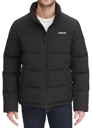 Levi's Mens Arctic Cloth Performance Puffer Jacket