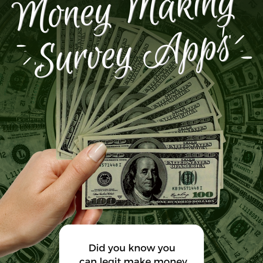 Money Making Survey Apps Graphic