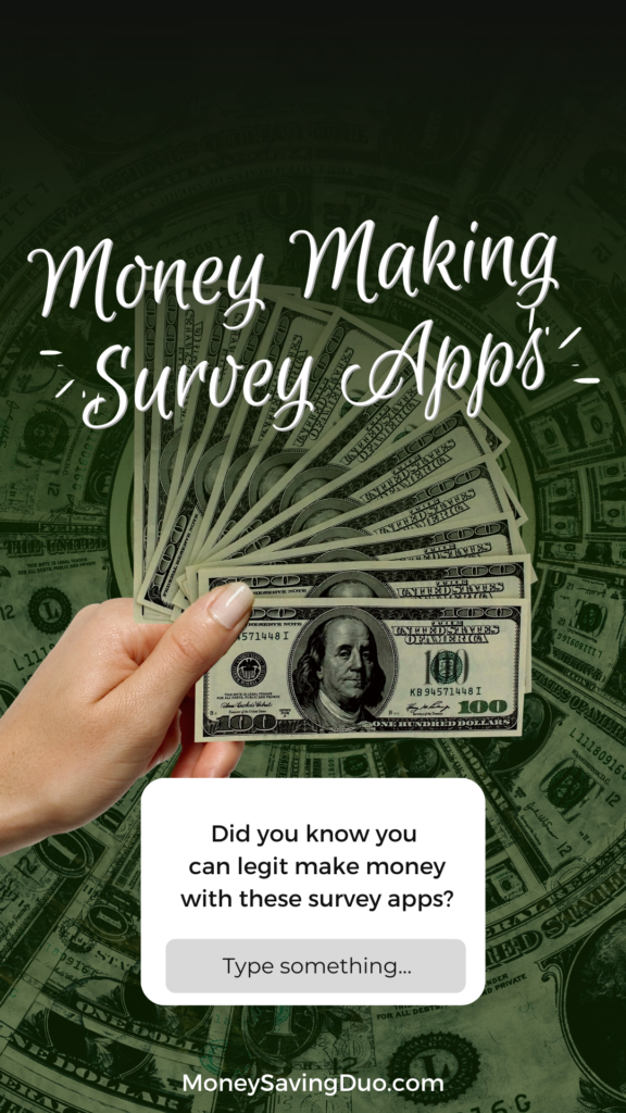 Money Making Survey Apps