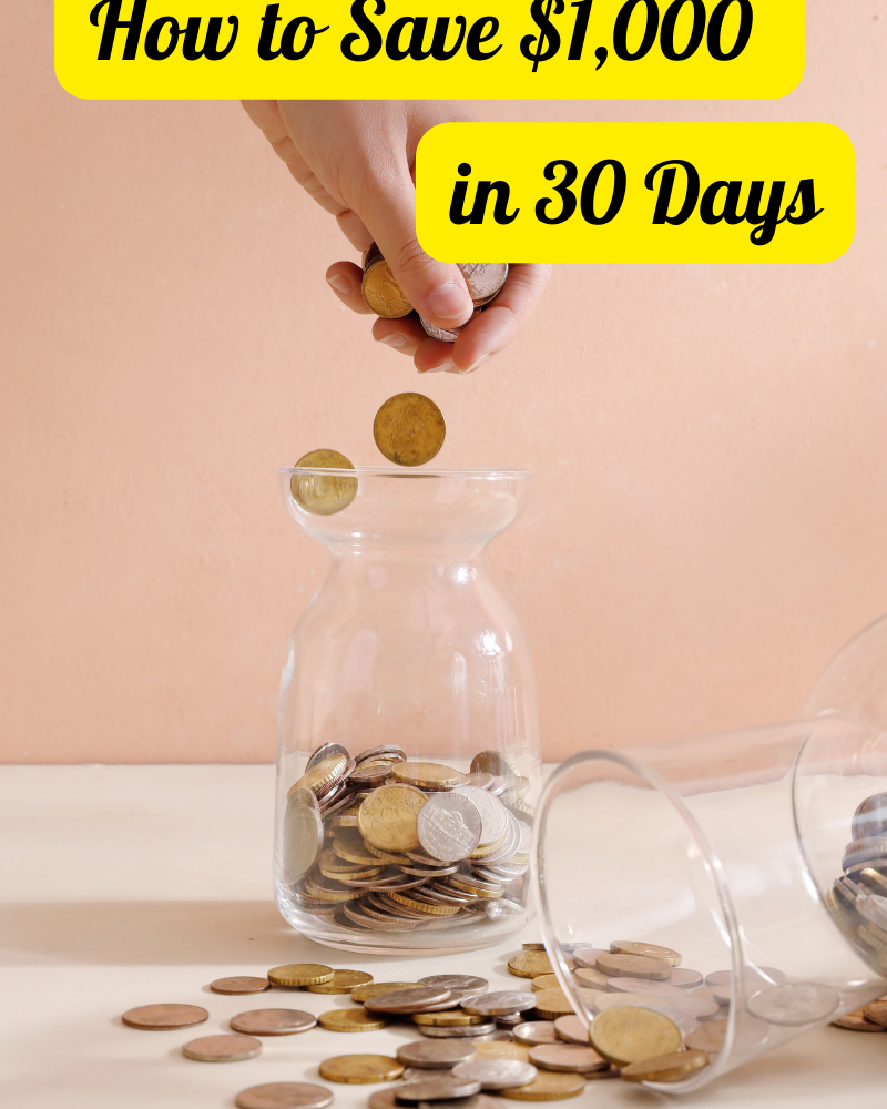 How to Save $1,000 in 30 Days image