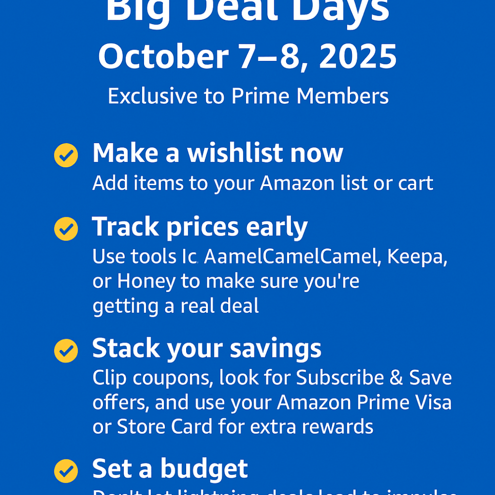 Amazon Prime Big Deal Days
